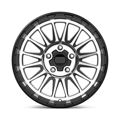 Kmc Km542 Impact 18X9 +18 Satin Black Machined