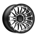 Kmc Km542 Impact 18X9 +18 Satin Black Machined