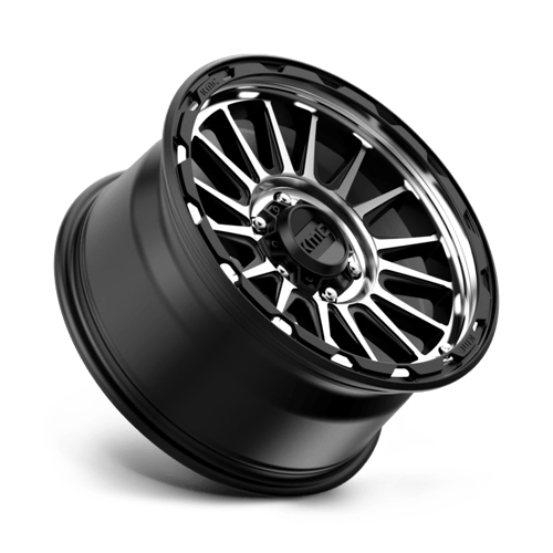 Kmc Km542 Impact 18X9 +18 Satin Black Machined