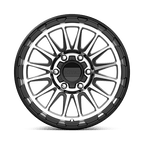 Kmc Km542 Impact 18X9 +18 Satin Black Machined