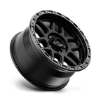 Kmc Km544 Mesa 18X9 +25 Satin Black W/ Gloss Black Lip