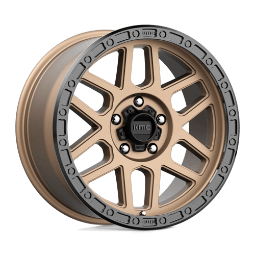 Kmc Km544 Mesa 18X9 +25 Matte Bronze W/ Black Lip