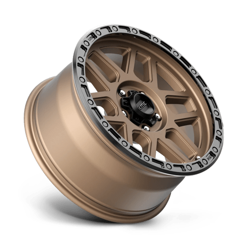 Kmc Km544 Mesa 18X9 +25 Matte Bronze W/ Black Lip