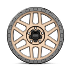 Kmc Km544 Mesa 18X9 +25 Matte Bronze W/ Black Lip