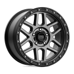 Kmc Km544 Mesa 18X9 +25 Satin Black W/ Gray Tint