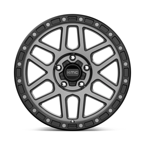 Kmc Km544 Mesa 17X9 -12 Satin Black W/ Gray Tint