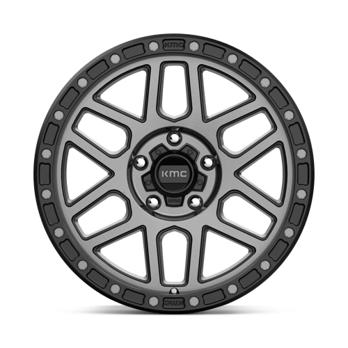 Kmc Km544 Mesa 17X9 +18 Satin Black W/ Gray Tint