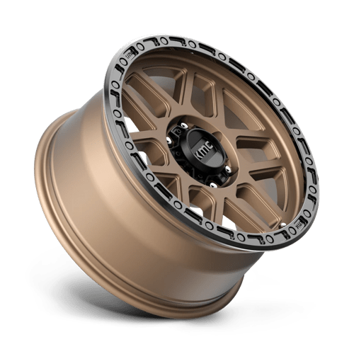Kmc Km544 Mesa 18X9 +18 Matte Bronze W/ Black Lip