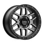 Kmc Km544 Mesa 18X9 +18 Satin Black W/ Gray Tint