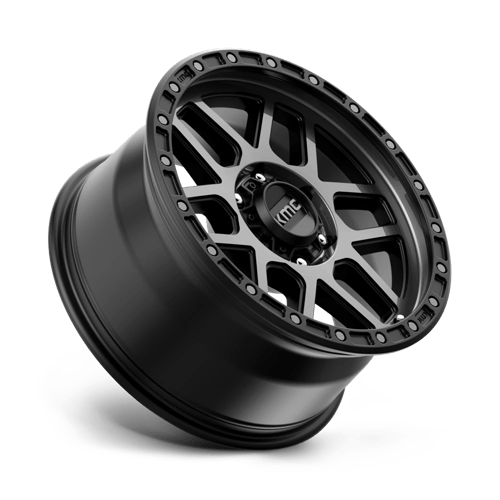 Kmc Km544 Mesa 18X9 +18 Satin Black W/ Gray Tint
