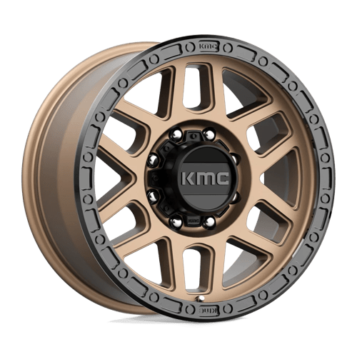 Kmc Km544 Mesa 18X9 +18 Matte Bronze W/ Black Lip