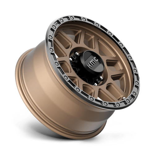 Kmc Km544 Mesa 18X9 +18 Matte Bronze W/ Black Lip