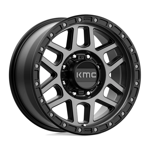 Kmc Km544 Mesa 18X9 +18 Satin Black W/ Gray Tint