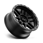 Kmc Km544 Mesa 17X8.5 +0 Satin Black W/ Gloss Black Lip
