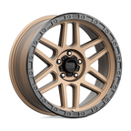 Kmc Km544 Mesa 20X9 +18 Matte Bronze W/ Black Lip