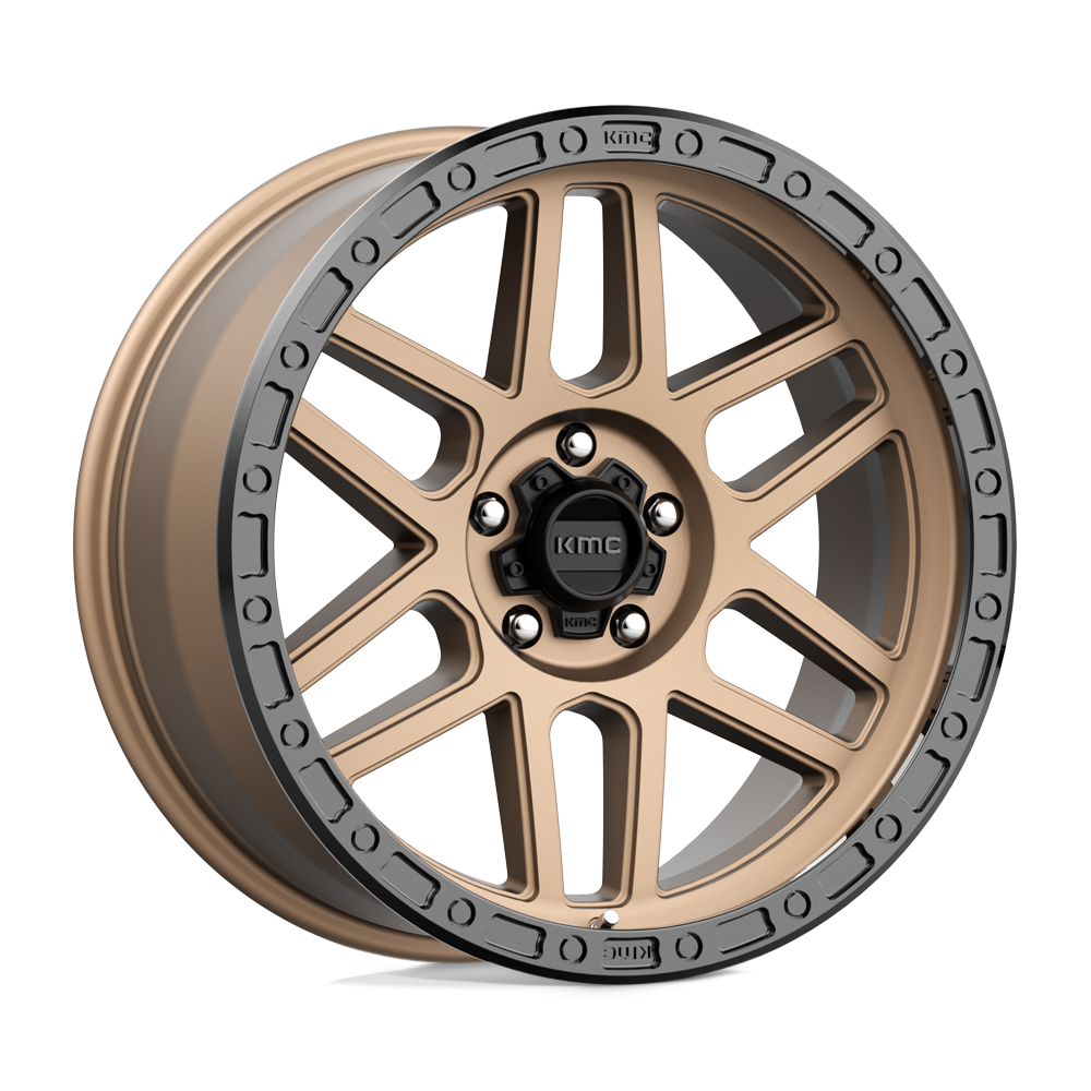 Kmc Km544 Mesa 18X9 +18 Matte Bronze W/ Black Lip