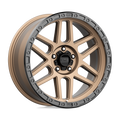 Kmc Km544 Mesa 17X9 +18 Matte Bronze W/ Black Lip