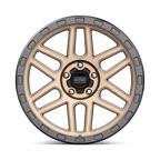 Kmc Km544 Mesa 17X9 +18 Matte Bronze W/ Black Lip