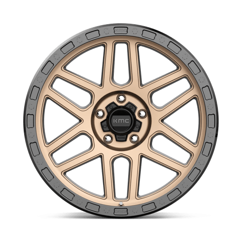 Kmc Km544 Mesa 17X9 +18 Matte Bronze W/ Black Lip