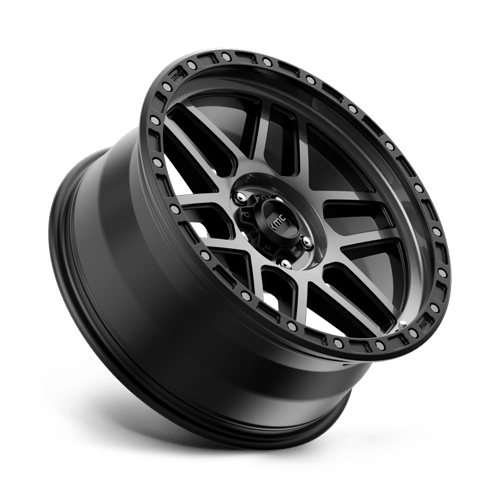 Kmc Km544 Mesa 17X9 +18 Satin Black W/ Gray Tint
