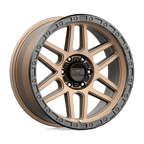 Kmc Km544 Mesa 20X9 +0 Matte Bronze W/ Black Lip