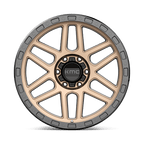 Kmc Km544 Mesa 20X9 +0 Matte Bronze W/ Black Lip