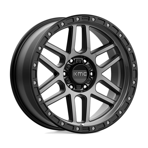 Kmc Km544 Mesa 20X9 +0 Satin Black W/ Gray Tint