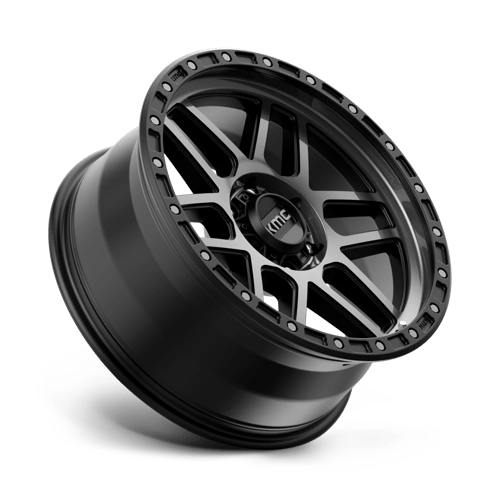 Kmc Km544 Mesa 17X8.5 +0 Satin Black W/ Gray Tint