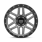 Kmc Km544 Mesa 17X8.5 +0 Satin Black W/ Gray Tint
