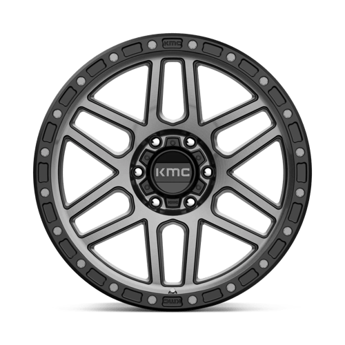 Kmc Km544 Mesa 17X8.5 +0 Satin Black W/ Gray Tint