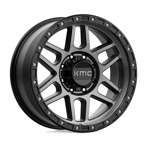 Kmc Km544 Mesa 20X9 +0 Satin Black W/ Gray Tint