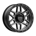 Kmc Km544 Mesa 20X9 +0 Satin Black W/ Gray Tint