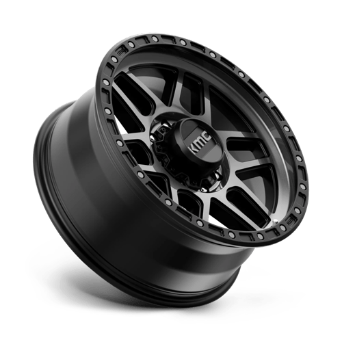 Kmc Km544 Mesa 20X9 +0 Satin Black W/ Gray Tint