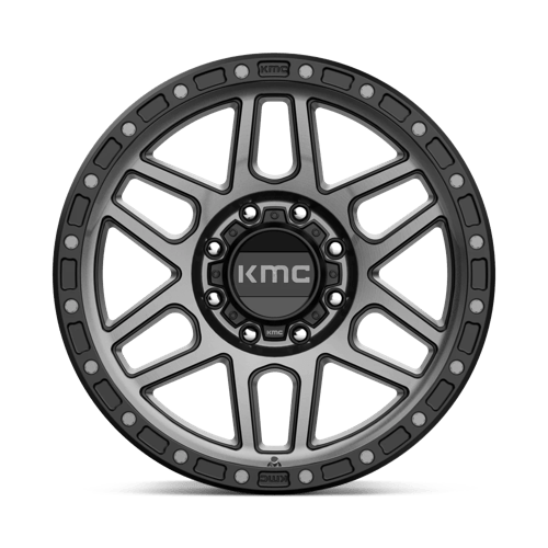 Kmc Km544 Mesa 20X9 +0 Satin Black W/ Gray Tint