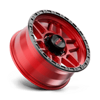 Kmc Km544 Mesa 20X9 +0 Candy Red W/ Black Lip