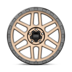 Kmc Km544 Mesa 20X9 +25 Matte Bronze W/ Black Lip