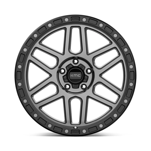 Kmc Km544 Mesa 20X9 +18 Satin Black W/ Gray Tint