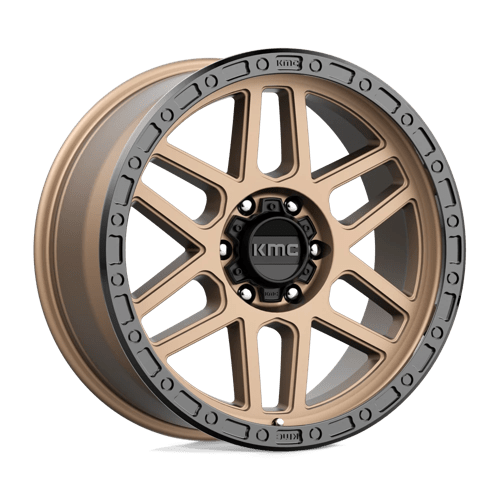 Kmc Km544 Mesa 17X9 -12 Matte Bronze W/ Black Lip