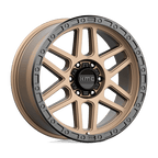 Kmc Km544 Mesa 17X9 +18 Matte Bronze W/ Black Lip