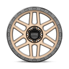 Kmc Km544 Mesa 17X9 -12 Matte Bronze W/ Black Lip
