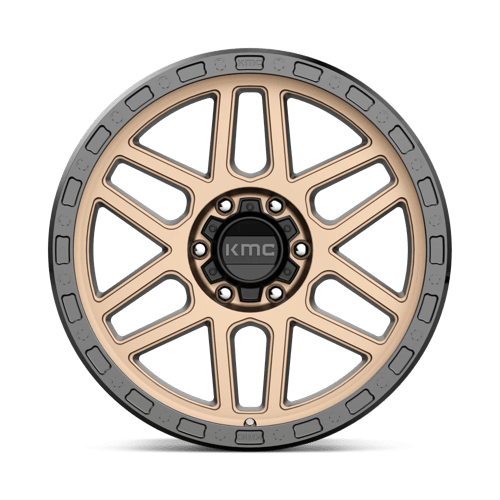 Kmc Km544 Mesa 17X9 -12 Matte Bronze W/ Black Lip