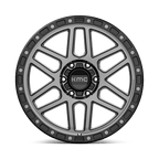 Kmc Km544 Mesa 17X9 +18 Satin Black W/ Gray Tint