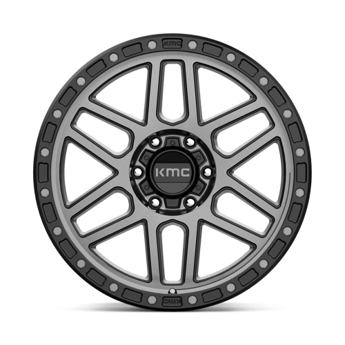 Kmc Km544 Mesa 17X9 +18 Satin Black W/ Gray Tint
