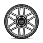Kmc Km544 Mesa 20X9 +18 Satin Black W/ Gray Tint