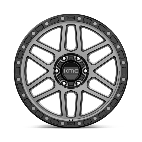 Kmc Km544 Mesa 20X9 +18 Satin Black W/ Gray Tint