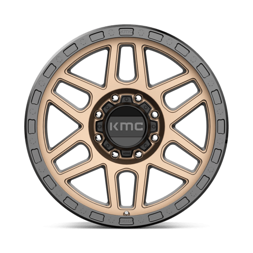 Kmc Km544 Mesa 20X9 +18 Matte Bronze W/ Black Lip