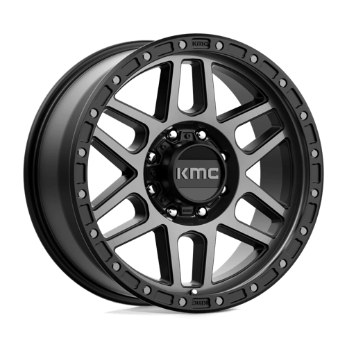 Kmc Km544 Mesa 20X9 +18 Satin Black W/ Gray Tint