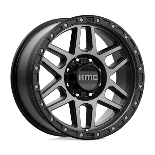 Kmc Km544 Mesa 20X9 +18 Satin Black W/ Gray Tint