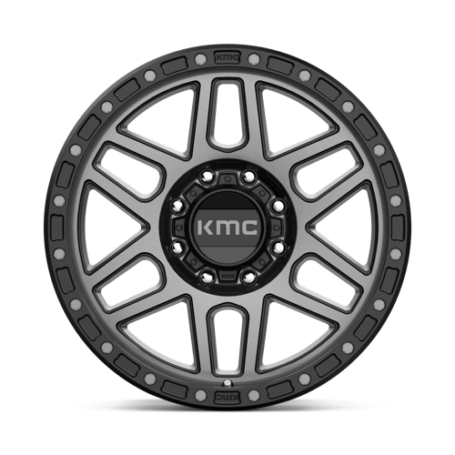 Kmc Km544 Mesa 17X9 +18 Satin Black W/ Gray Tint