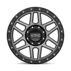 Kmc Km544 Mesa 20X9 +18 Satin Black W/ Gray Tint